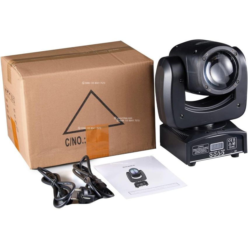 Mini 100W LED Moving Head Beam Stage Lighting 