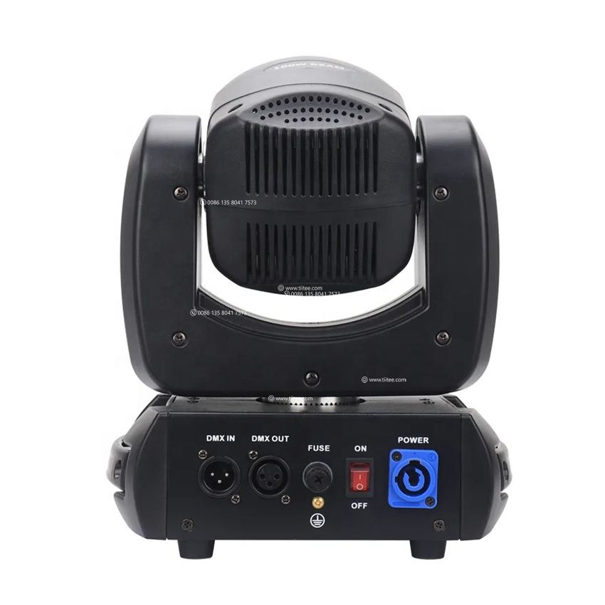Mini 100W LED Moving Head Beam Stage Lighting 
