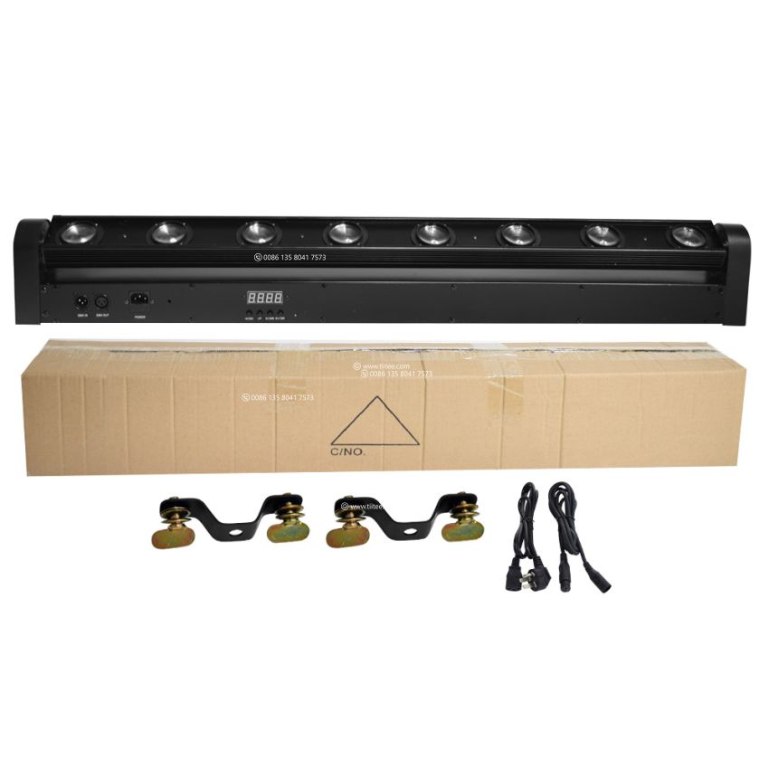 Moving Head Bar 8x10W RGBW 8 Eyes Beam Light Wash