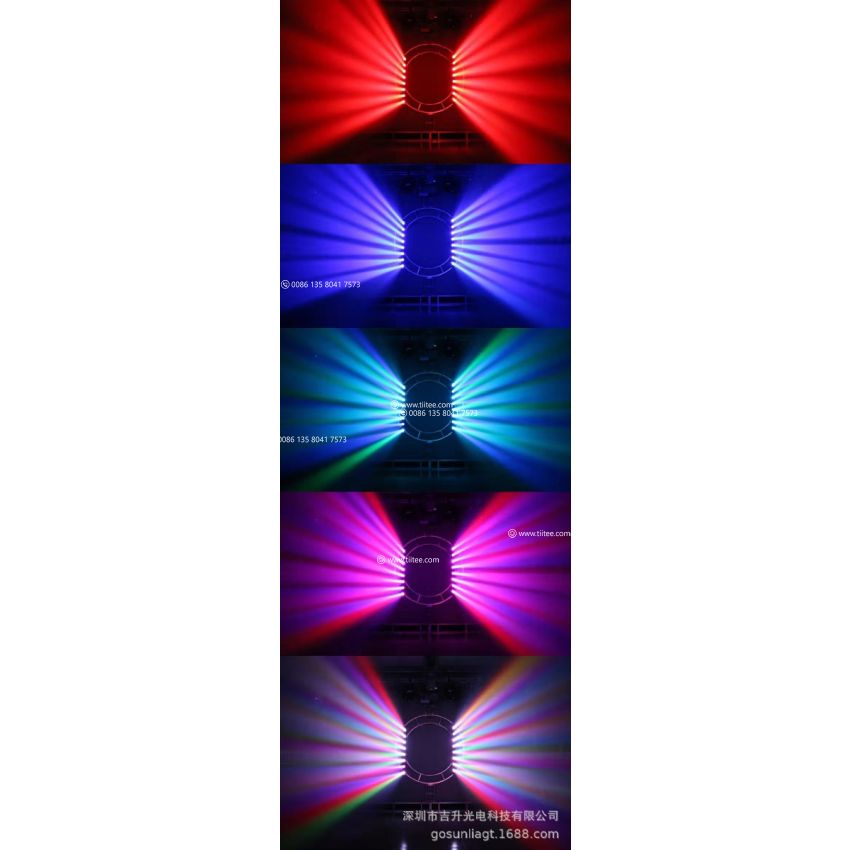 Moving Head Bar 8x10W RGBW 8 Eyes Beam Light Wash