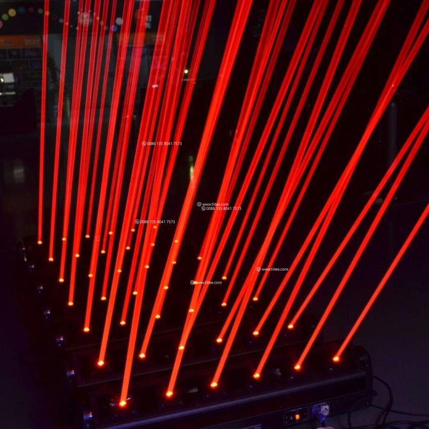 6 Moving Eyes Stage Laser Ray Red Color DMX512 DJ Party Club Laser Light