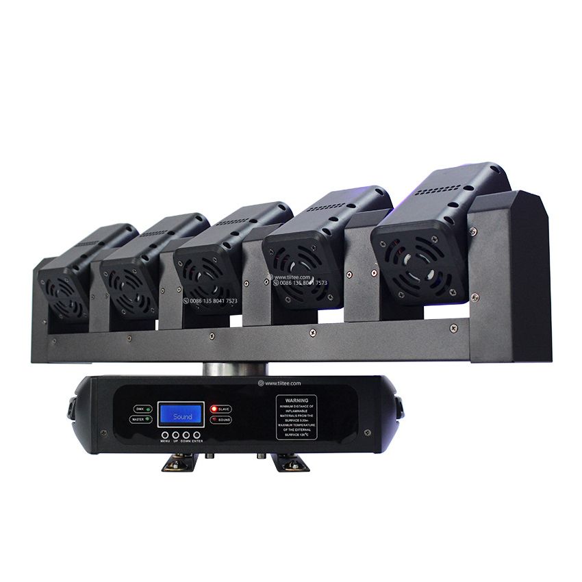 5 Eyes LED RGB Moving Head Beam Bar Light