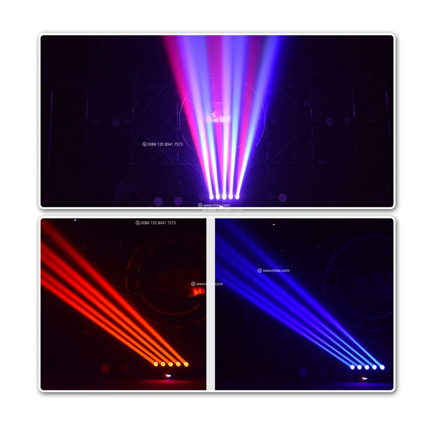 5 Eyes LED RGB Moving Head Beam Bar Light