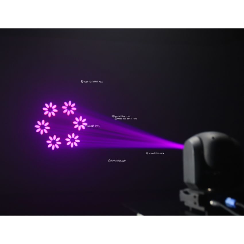 Mini 100W LED Beam Spot 2in1Moving Head Light Disco Dj Dmx Mini Beamer With Rainbow Effect