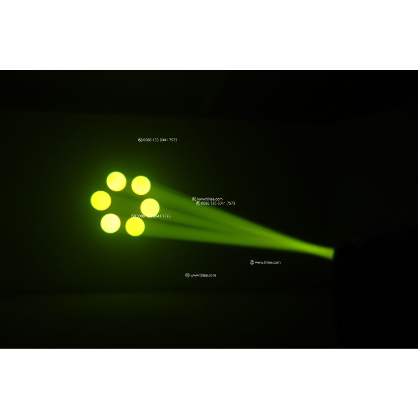 Mini 100W LED Beam Spot 2in1Moving Head Light Disco Dj Dmx Mini Beamer With Rainbow Effect