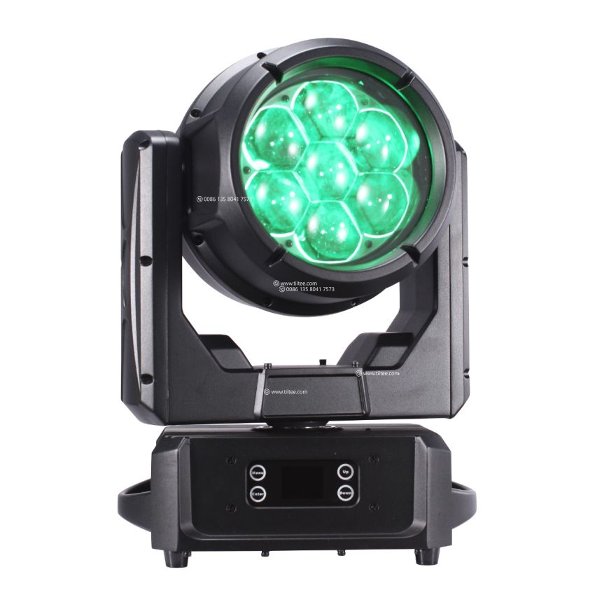 Tiitee Lighting Hydor Wash 760IP Waterproof 7x60w Rgbw/RGBW Moving Head Wash Aura With  Zoom Effect