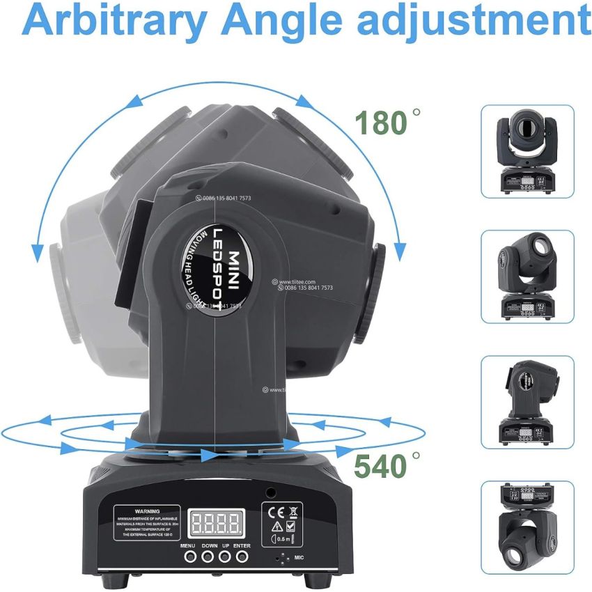 60W Spot Moving Head LED Stage Light