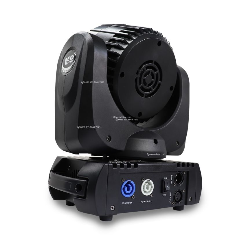 12 Pieces 4in1 RGBW LED Moving Head Wash Light Stage Light for Christmas Events Night Clubs Disco KTV Bar