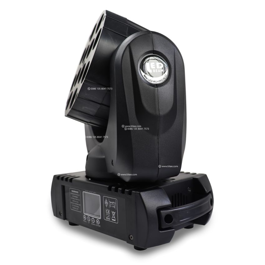 12 Pieces 4in1 RGBW LED Moving Head Wash Light Stage Light for Christmas Events Night Clubs Disco KTV Bar