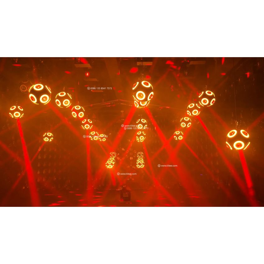 Tiitee Waterdrop disco ball LED light for Club Disco Stage 
