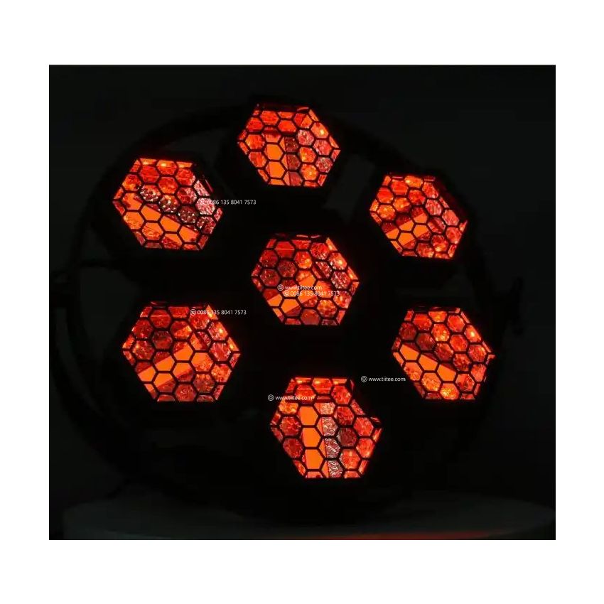 Mini P1 Retro Stager 7x60W RGB Audience Background Blinder Strobe Stage Light