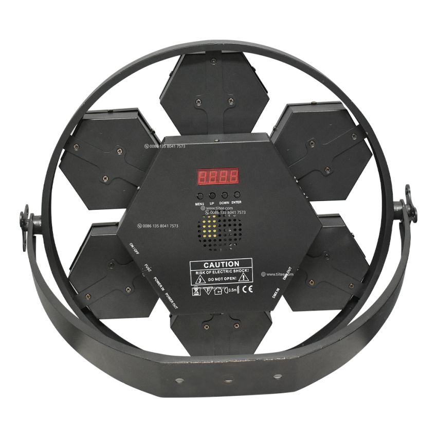 Mini P1 Retro Stager 7x60W RGB Audience Background Blinder Strobe Stage Light