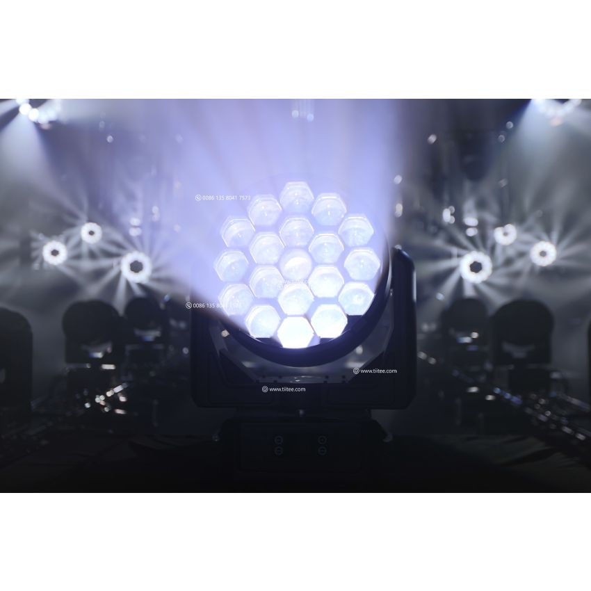TIITEE Poseidon GIP Moving Head Wash Light 19x60RGBL