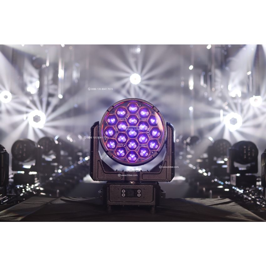 TIITEE Poseidon GIP Moving Head Wash Light 19x60RGBL