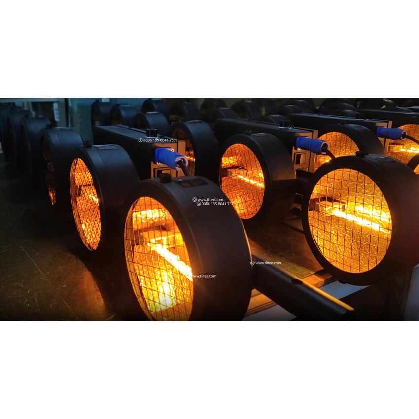 Round P2 Halogen Retro Stager 6x300W TungstenTree Blinder Stage Light