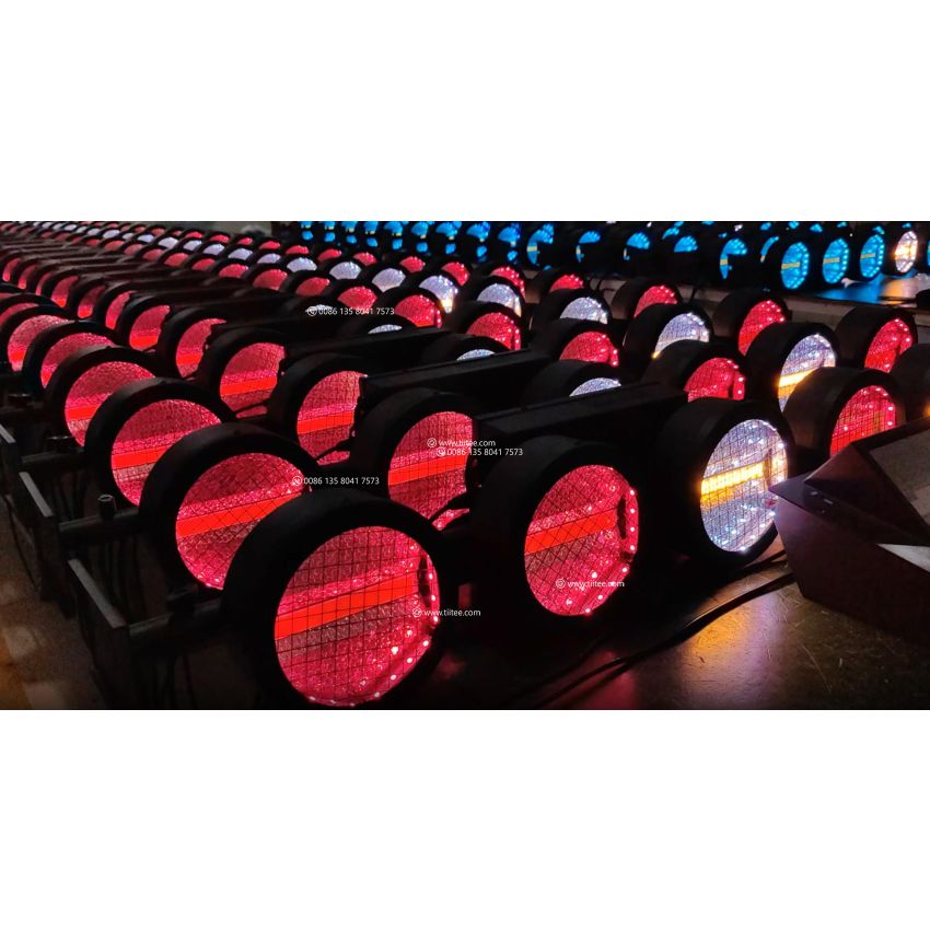 Round P2 RGB Retro Stager 6x60W Tree Blinder Stage Light