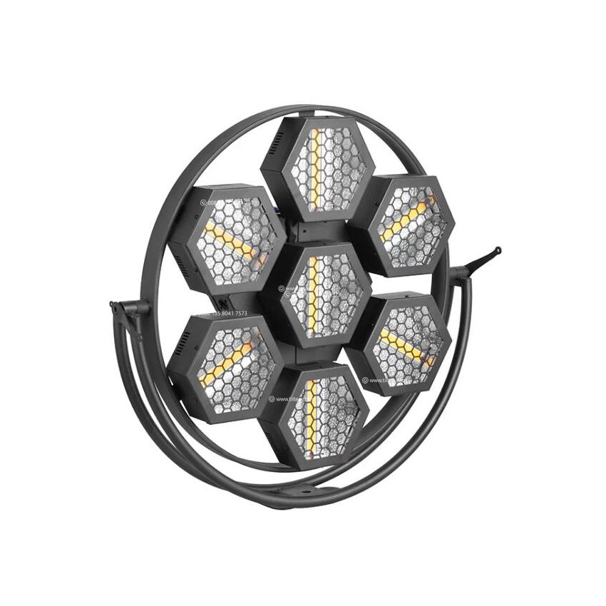 P1 Retro Stager 7×300W RGB Blinder Light LED Vintage Stage Light