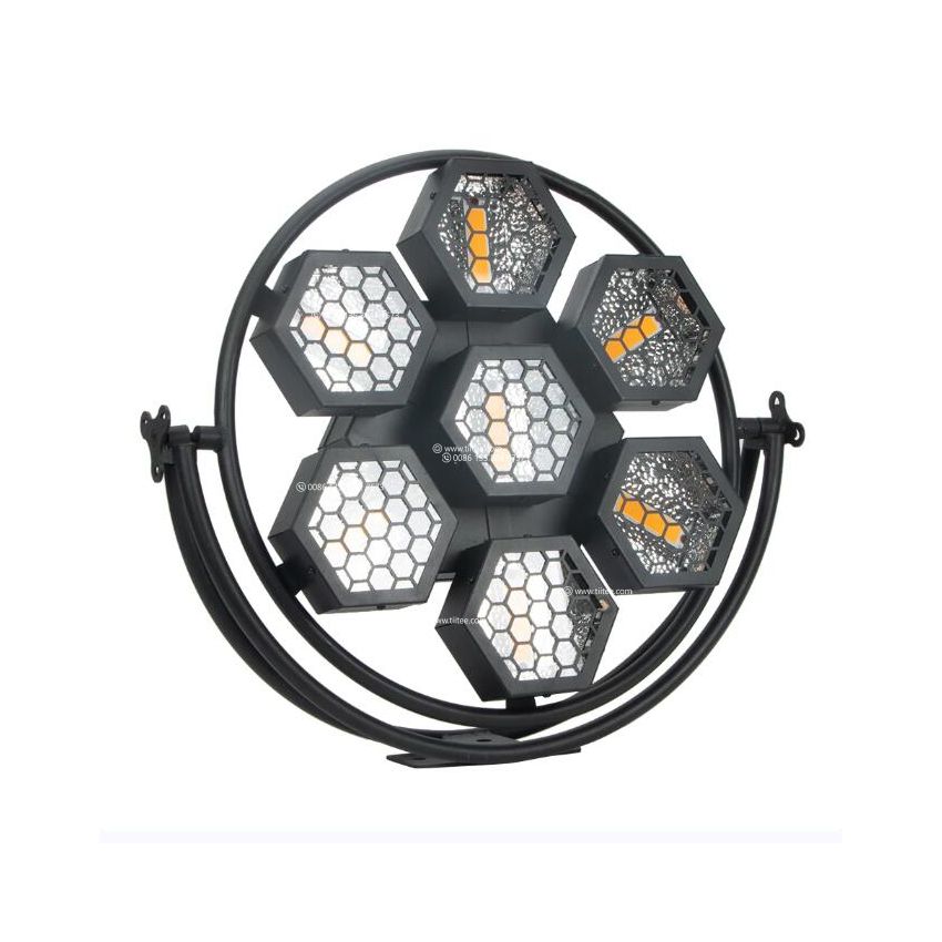 P1 Retro Stager 7×300W RGB Blinder Light LED Vintage Stage Light