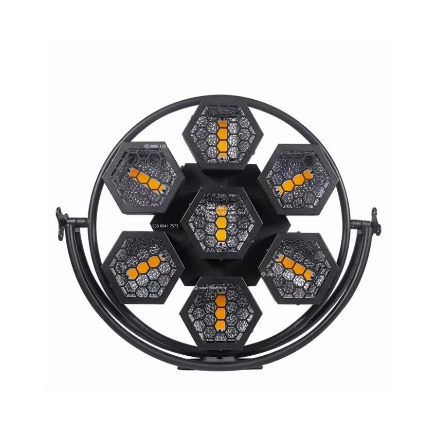 Mini Retro Stager 7X50W RGB LED Vintage Stage Light