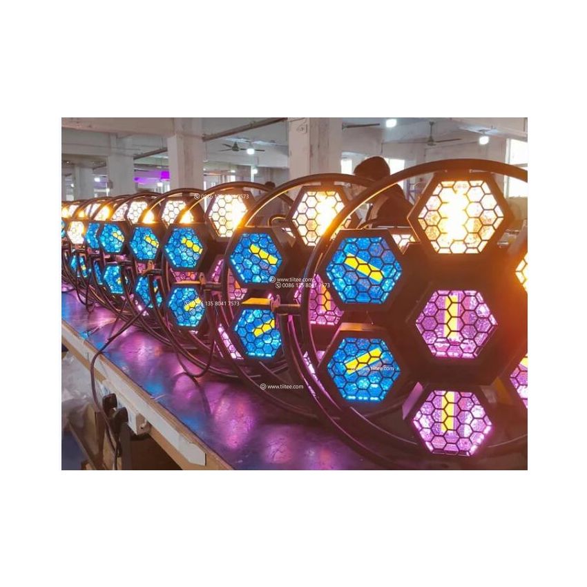 Mini Retro Stager 7X50W RGB LED Vintage Stage Light