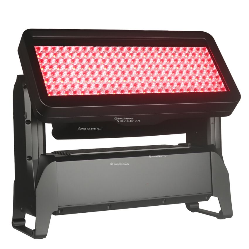 TIITEE Pro Strike Maxwash 1500IP Waterproof Outdoor Moving Head Wash 192x10W RGBL/RGBW Panel Wash IP65
