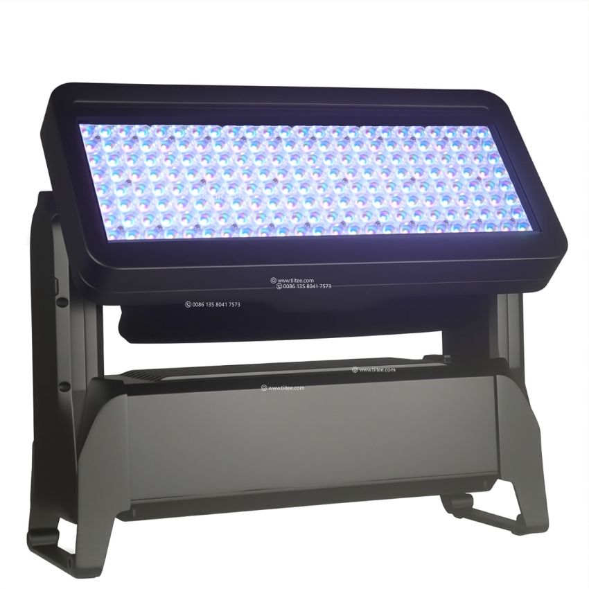 TIITEE Pro Strike Maxwash 1500IP Waterproof Outdoor Moving Head Wash 192x10W RGBL/RGBW Panel Wash IP65