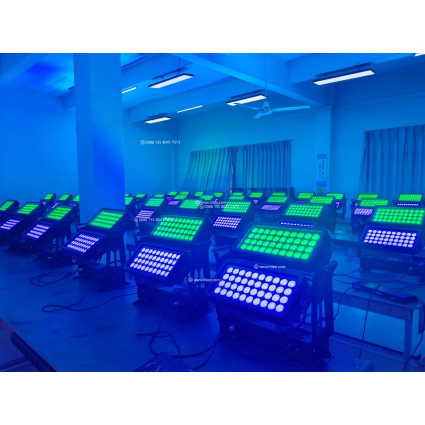 TIITEE LIGHTING City Color 1600IP Waterproof 80*20W RGBW Wall Washer 