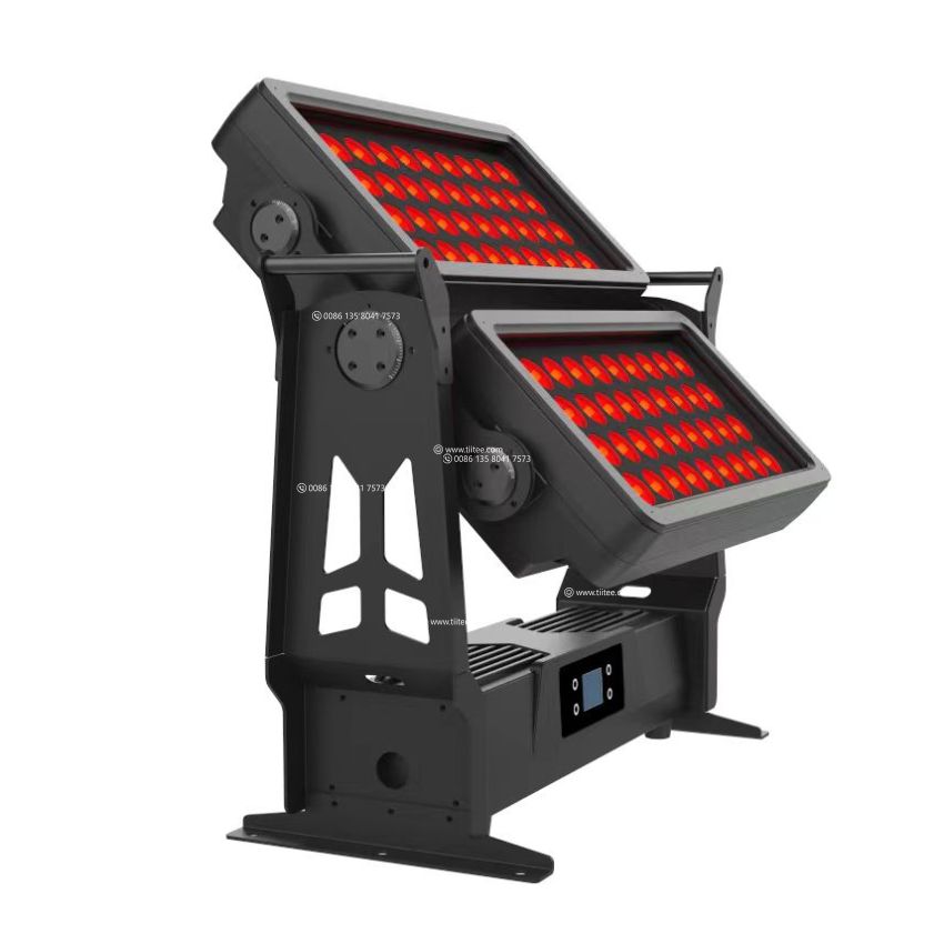 TIITEE LIGHTING City Color 1600IP Waterproof 80*20W RGBW Wall Washer 