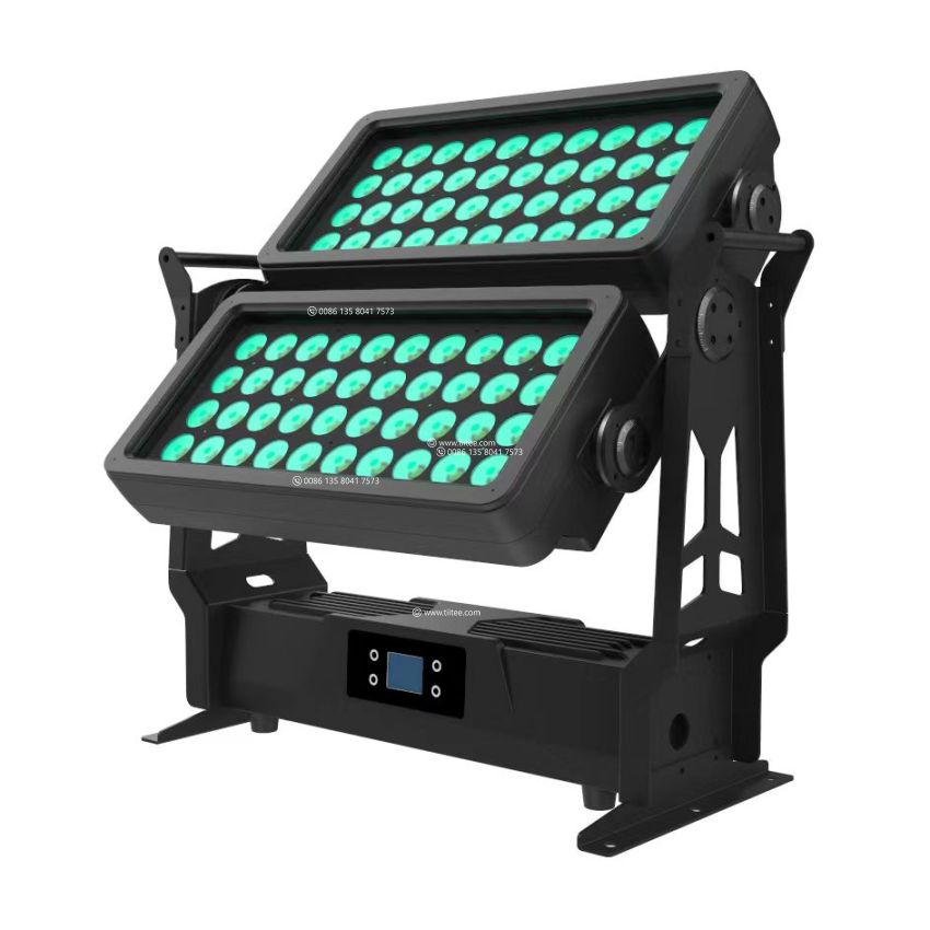 TIITEE LIGHTING City Color 1600IP Waterproof 80*20W RGBW Wall Washer 