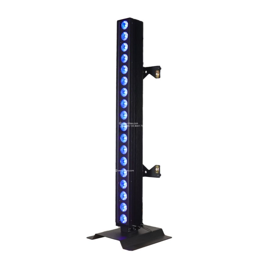 TIITEE LIGHTING Pixel Bar 18 IP With 3-Way Installation 18*20W RGBW LED Wash Light