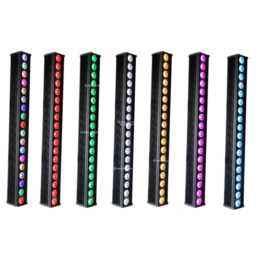 TIITEE LIGHTING Pixel Bar 18 IP With 3-Way Installation 18*20W RGBW LED Wash Light
