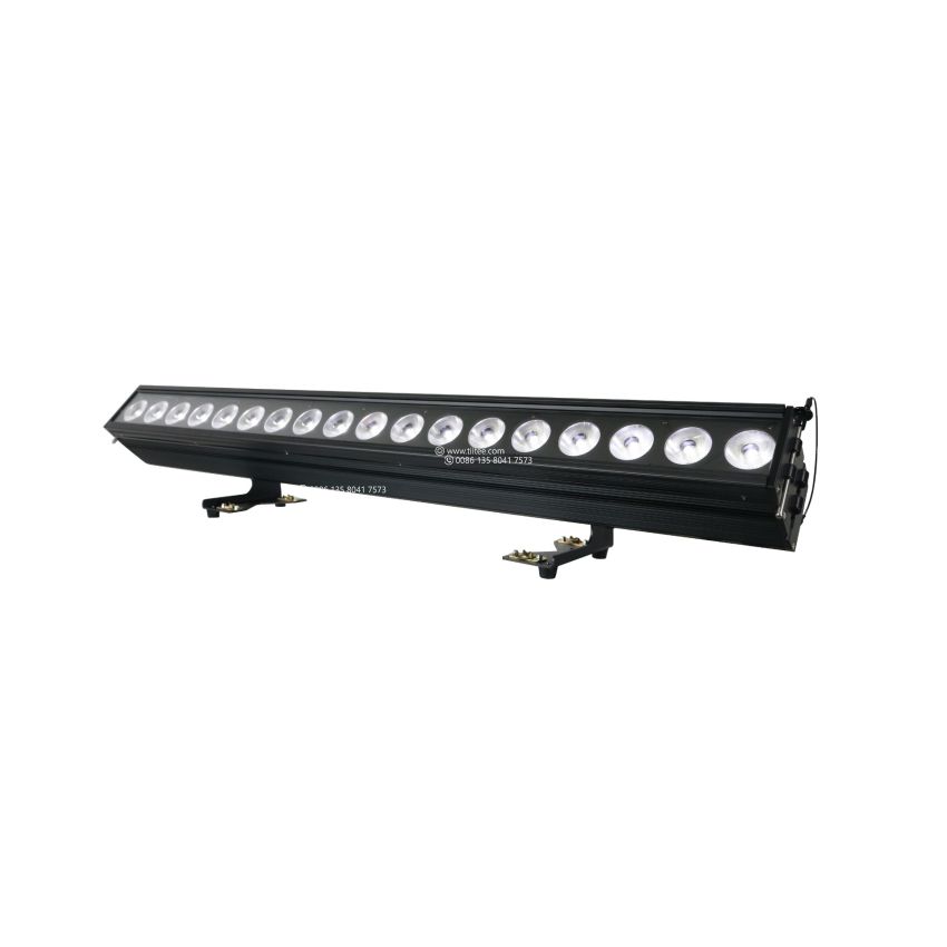 TIITEE LIGHTING Pixel Bar 18 IP With 3-Way Installation 18*20W RGBW LED Wash Light