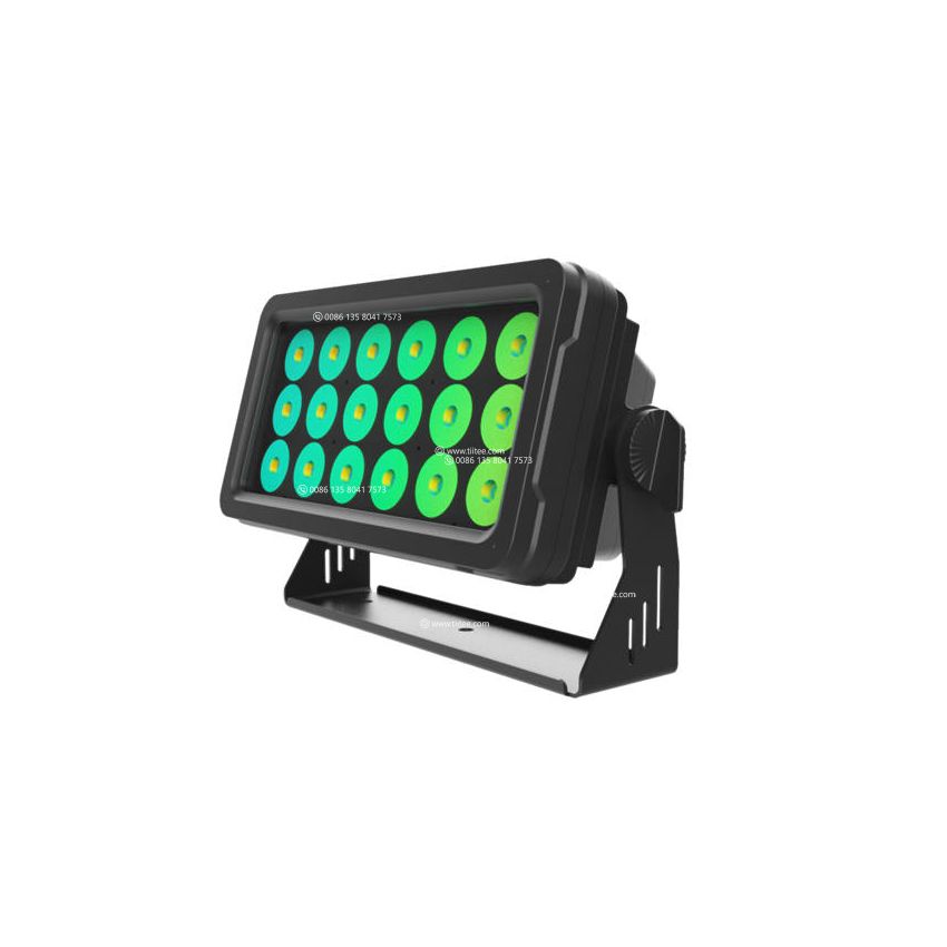 Tiitee Lighting Panel Wash 18IP 18*20W RGBW LED Wall Wash Light IP 65