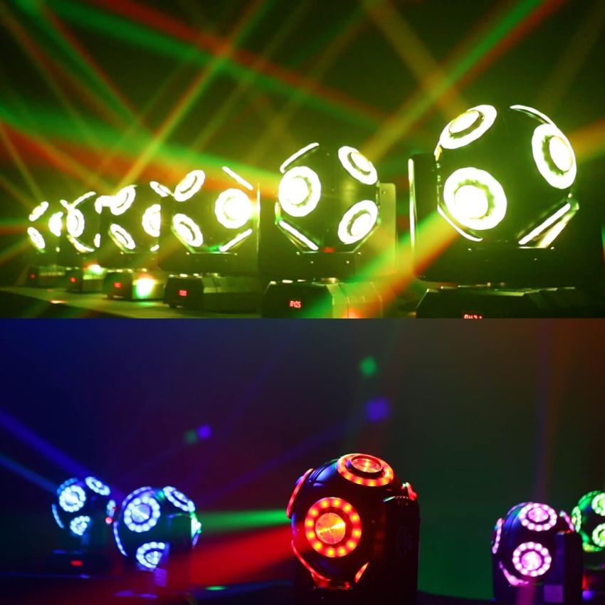 LED Disco Ball Lights DMX Control for Dj Disco Party Stage Effect Lighting