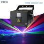 RGB Full Color 3D Animation 5W Scanner Animated Laser Light