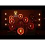 TIITEE LIGHTNG MONOPO Retro Stage Light With 40W Tungsten Bulb MOLYPATT For Broadcast Theatre TV Seting