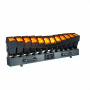 Tiitee Rader 12 IP Waterproof PXL Curve 12 IP65 RGBW LED Batten with Individual Control of Zoom Tilt and Color