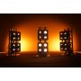 TIITEE Lighting B2 Blinder IP65 Waterproof 2X300W WW RGBW Moving Blinder Light For Theatre Concert Stage