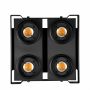 TIITEE 4PIX Blinder IP White+Warm White 4 Eyes Audience Light for Stage Tour Live Show