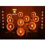 TIITEE LIGHTNG MONOPO Retro Stage Light With 40W Tungsten Bulb MOLYPATT For Broadcast Theatre TV Seting