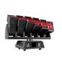 TIITEE LIGHTING Rader FX Infinite Rotation 6X60W RGBW Moving Head Bar For Club Party