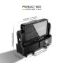 TIITEE Lighting BLITZ 1000IP RGBW LED 96+32 Segments Waterproof IP65 Moving Strobe Light