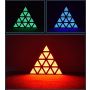 Pyramid Retro Stager 16x30W LED Return Triangle Stage Light