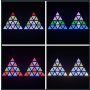 Pyramid Retro Stager 16x30W LED Return Triangle Stage Light