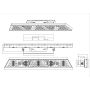 Stribe 5x80W Pixel Bar Strobe Led Strip Dmx Retro Stage Lighting