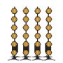 P2 Halogen Retro Stager 6x300W TungstenTree Blinder Stage Light