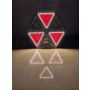 6X30W Hexagon RGB 3IN1 Retro Background Stage Light