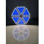 6X30W Hexagon RGB 3IN1 Retro Background Stage Light