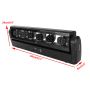 Red Color 6 Eyes Stage Moving Head Laser Bar DMX512 DJ Party Club Laser Light