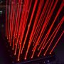 Red Color 6 Eyes Stage Moving Head Laser Bar DMX512 DJ Party Club Laser Light